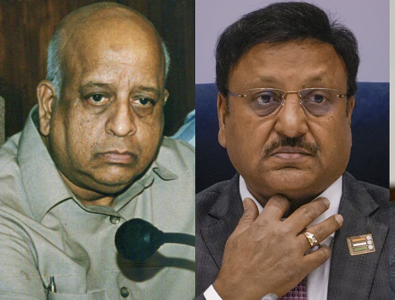 टी एन शेषन के निर्वाचन आयोग की साख को राजीव कुमार ने गिराया